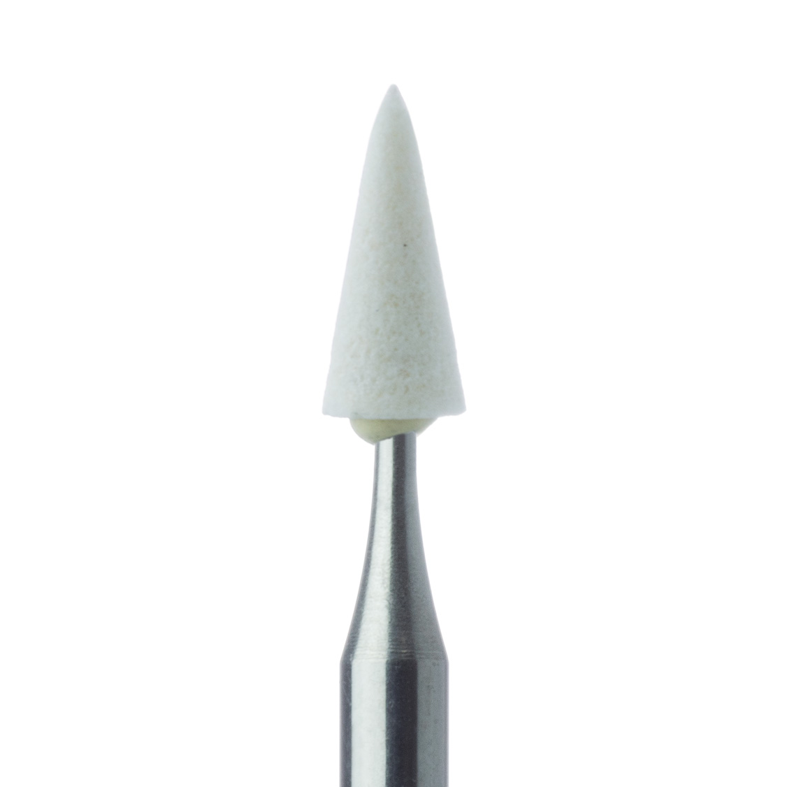 645XF-028-RA-WH Abrasive, White, Tapered Point, 2.8mm Ø, Extra Fine, RA