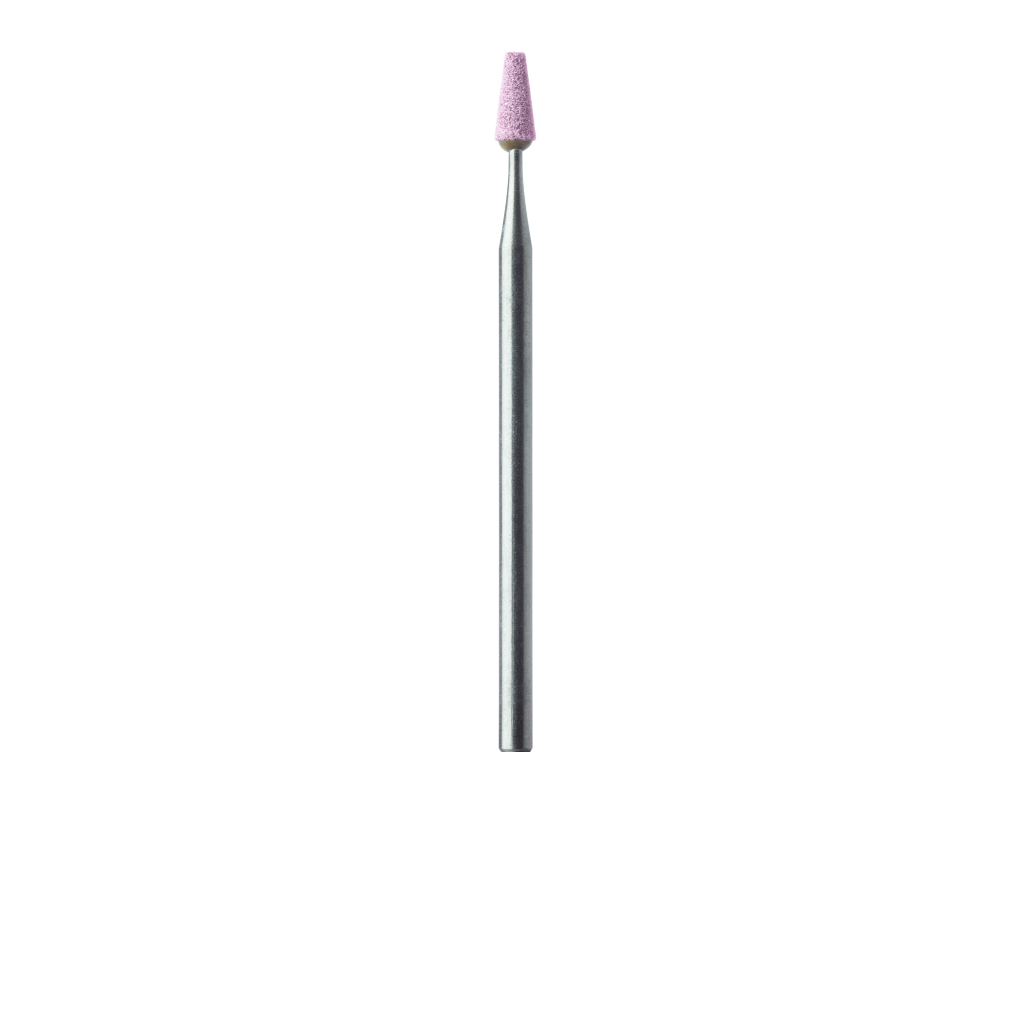 650-028-HP-P Abrasive, Pink, Tapered Flat End, 2.8mm Ø, Medium, HP