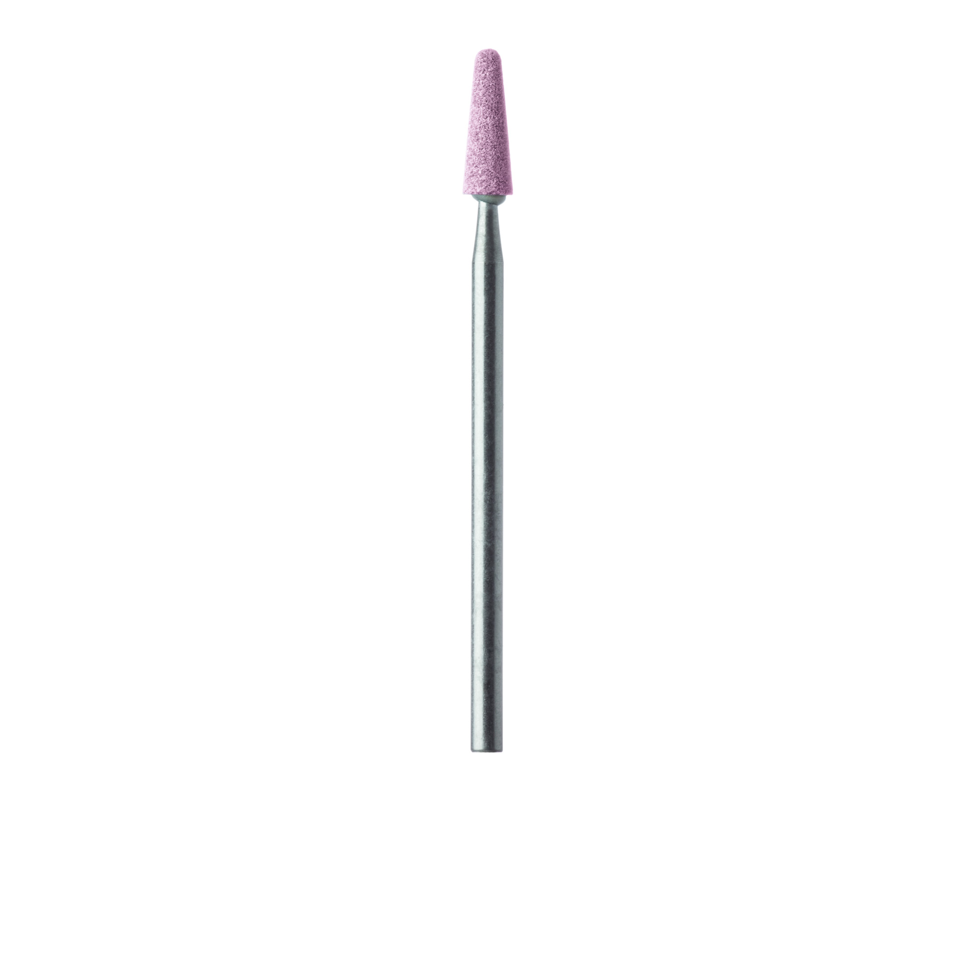 652R-035-HP-P Abrasive, Pink, Tapered Round End, 3.5mm Ø, Medium, HP
