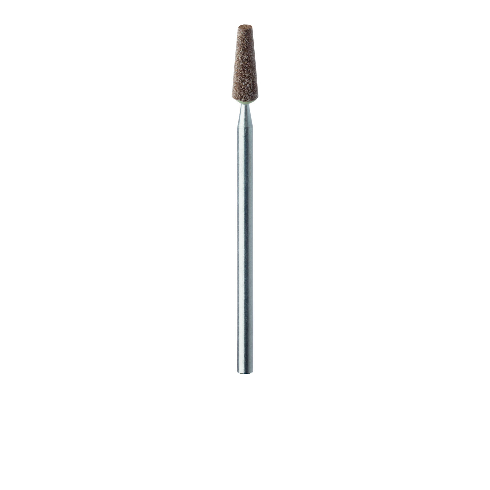 733-035-HP-BRN Abrasive, Brown, Tapered Flat End, 3.5mm Ø, Hard Bonding, Medium, HP