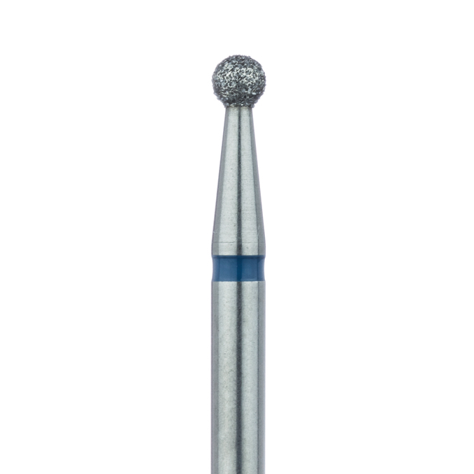 801-023-HP Round Diamond Bur, 2.3mm Ø, Medium, HP