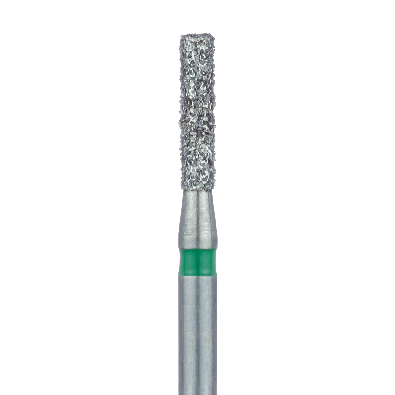837G-014-SS Long Cylinder Diamond Bur, 1.4mm Ø, Coarse, SS