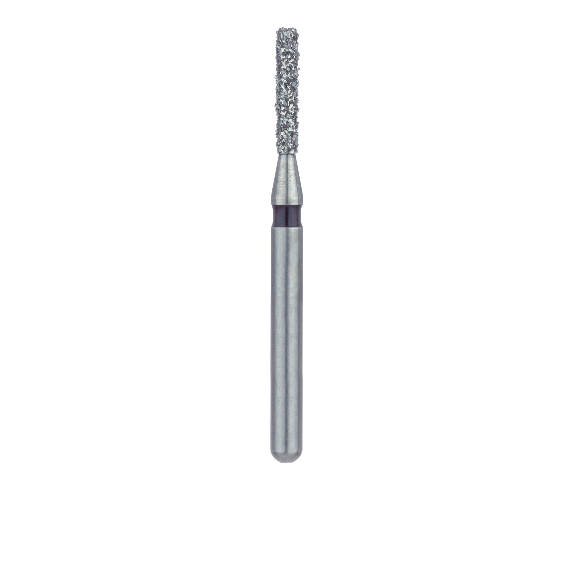 837H-012-FG Long Cylinder Diamond Bur, 1.2mm Ø, Super Coarse, FG