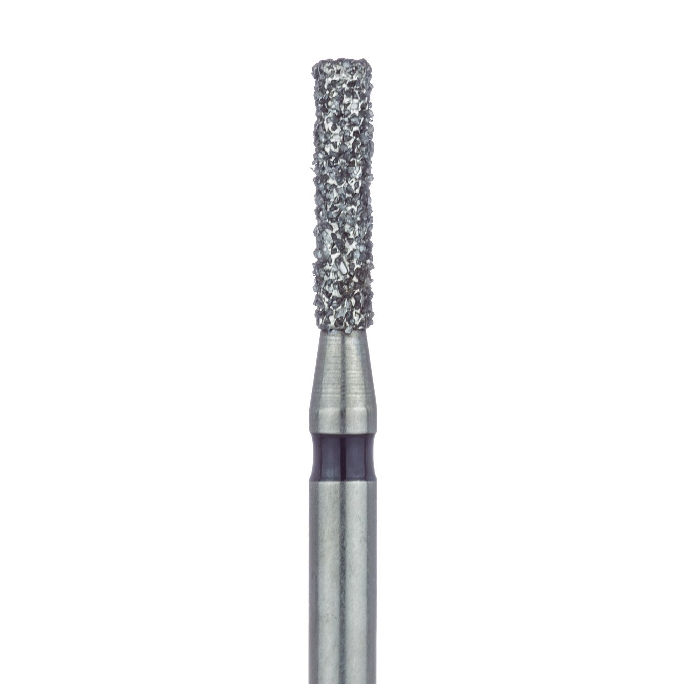 837H-014-FG Long Cylinder Diamond Bur, 1.4mm Ø, Super Coarse, FG