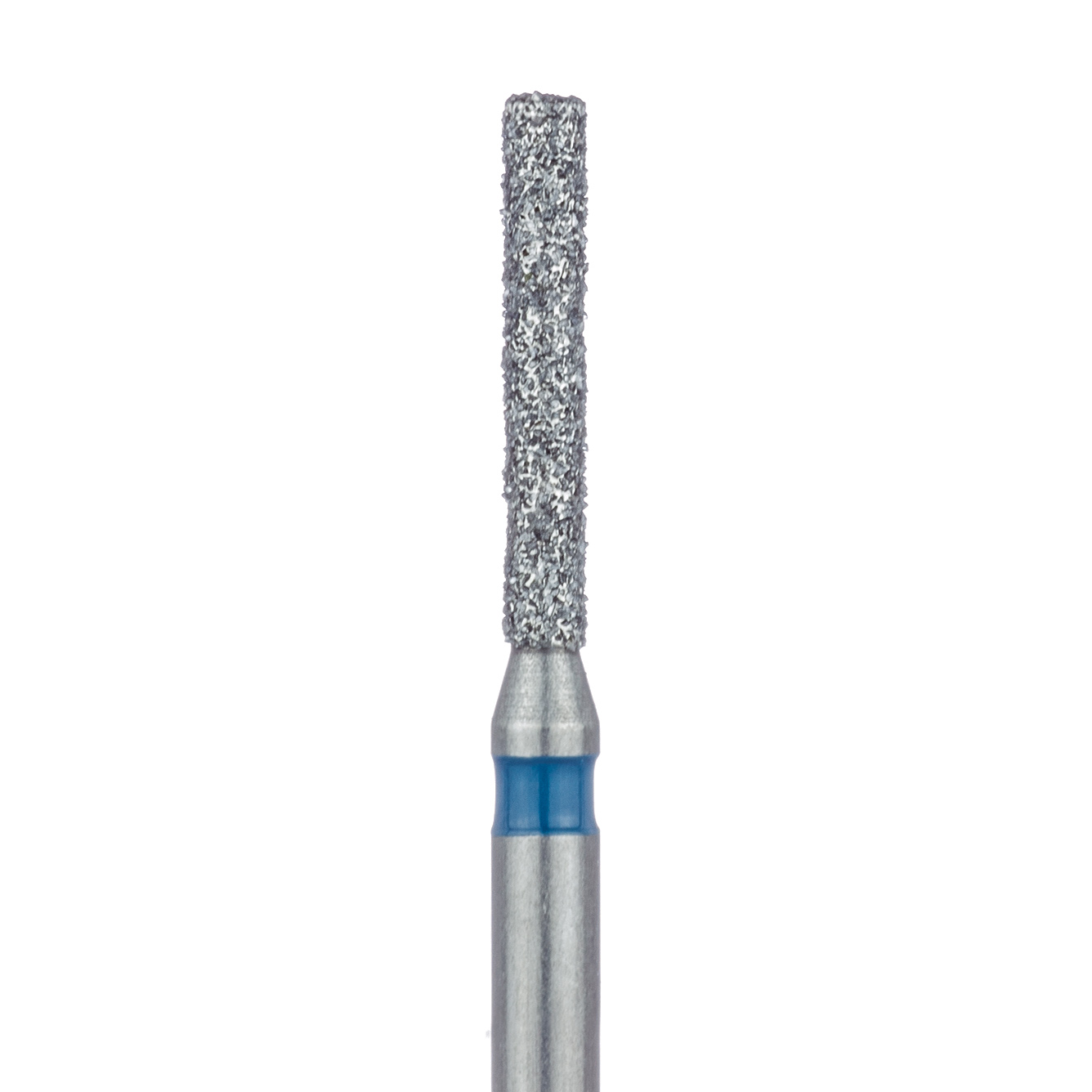 837L-012-FG Long Cylinder Diamond Bur, 1.2mm Ø, Medium, FG