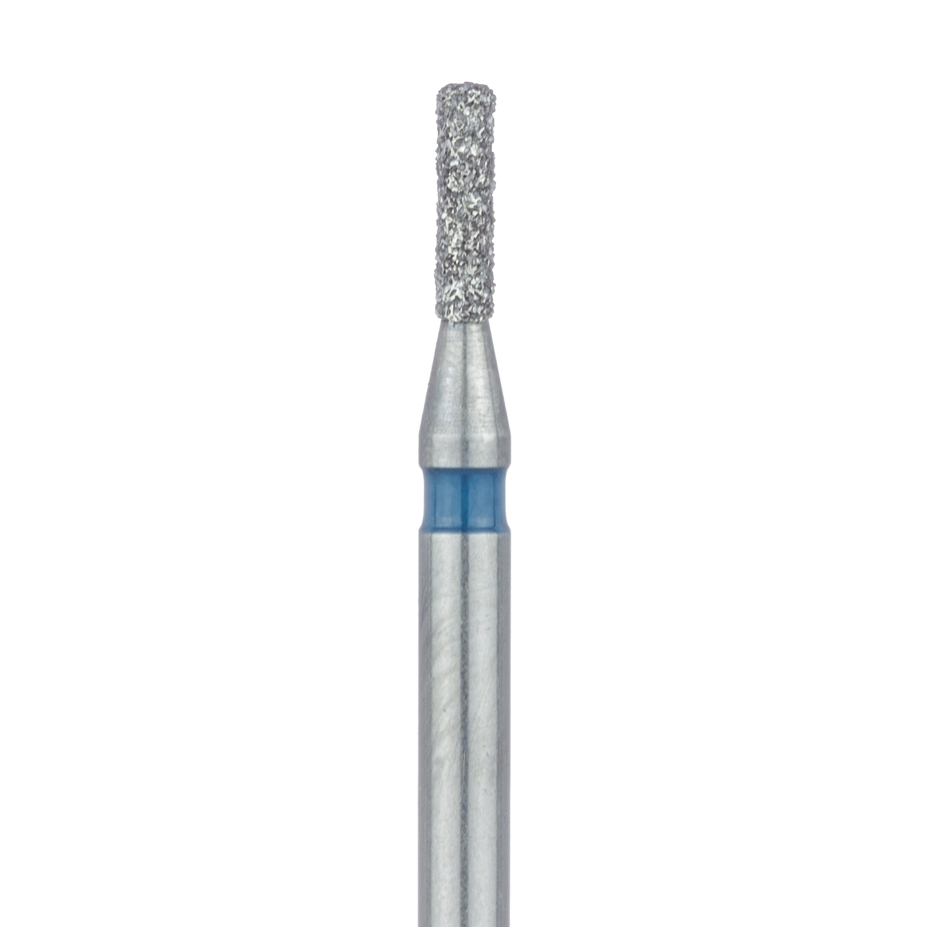 840-010-FG Round Edge Cylinder Diamond Bur, 0.8mm Ø, Medium, FG