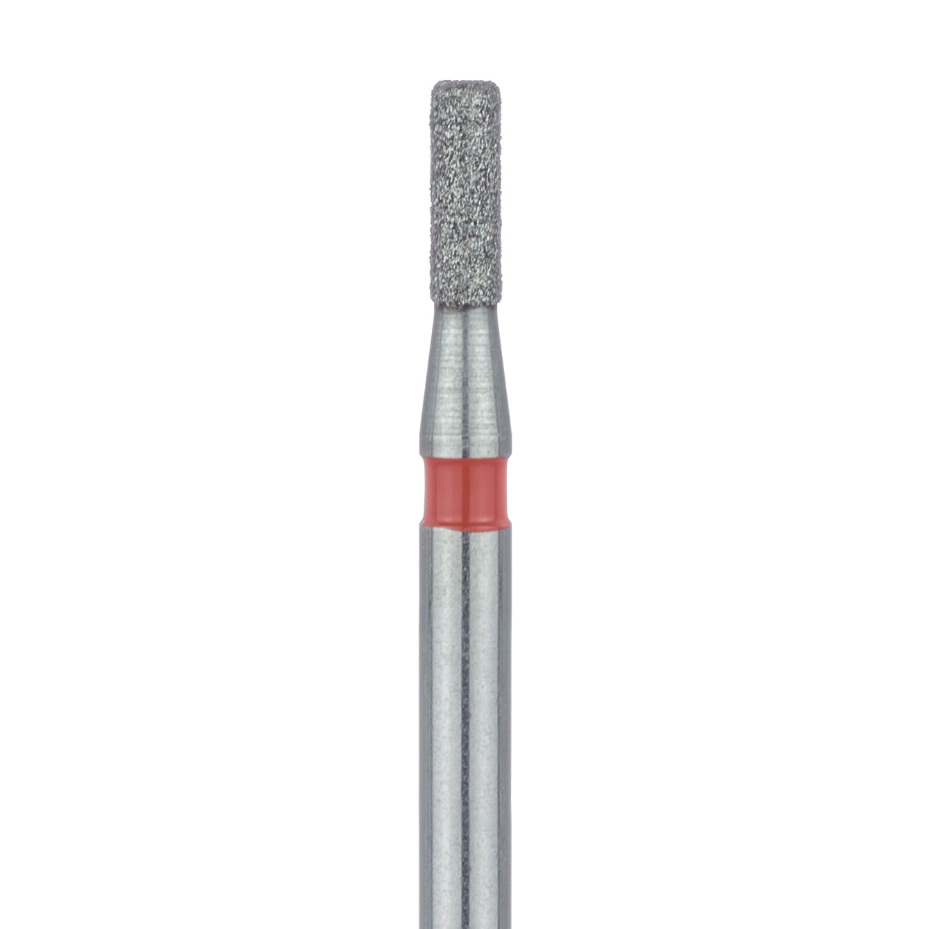 840F-012-FG Round Edge Cylinder Diamond Bur, 1.2mm Ø, Fine, FG