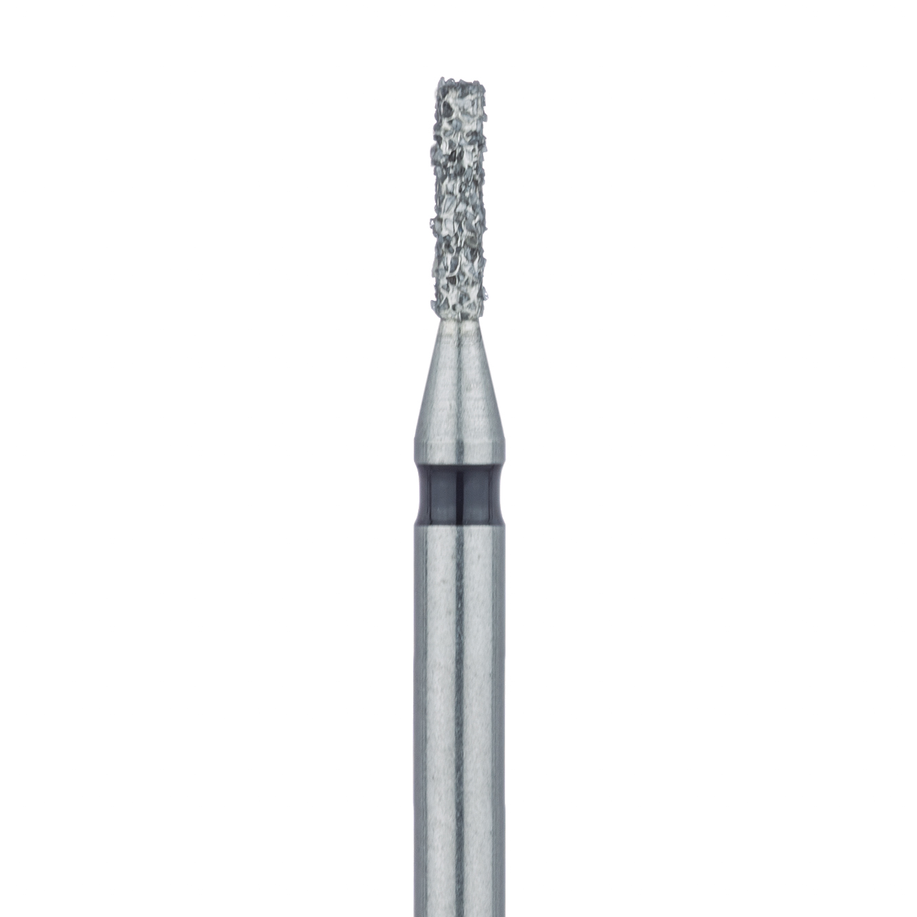 840H-010-FG Round Edge Cylinder Diamond Bur, 1mm Ø, Super Coarse, FG