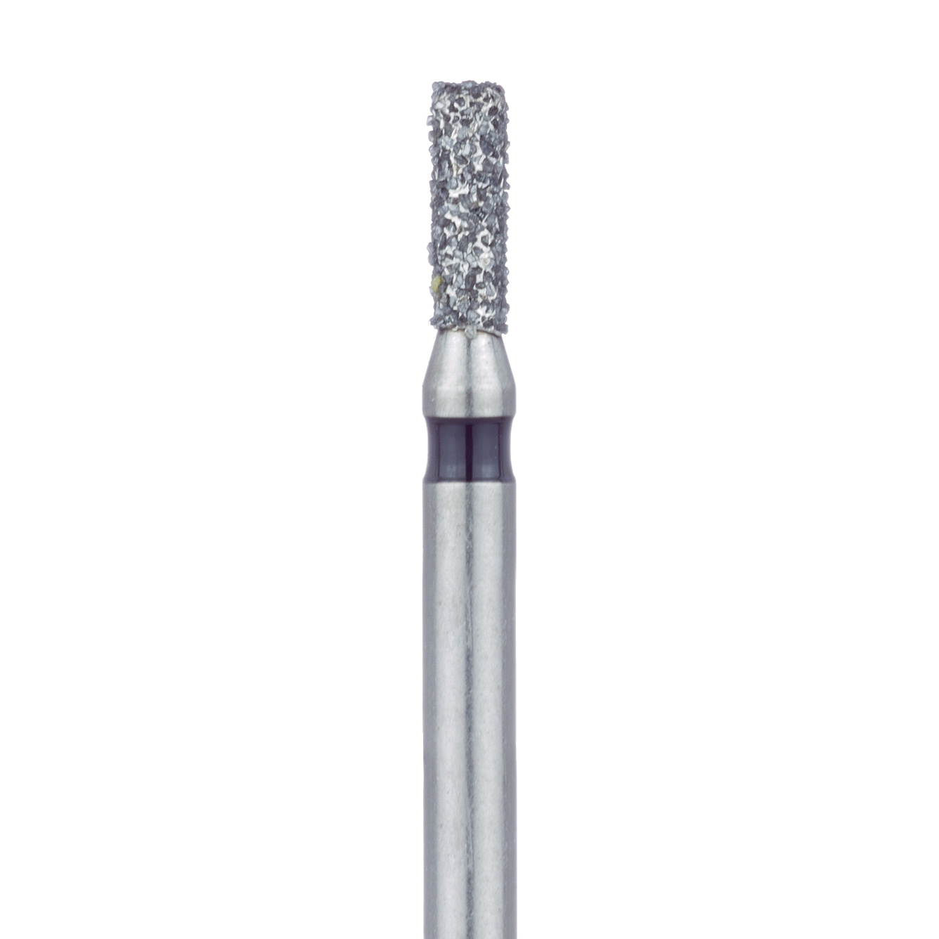 840H-014-FG Round Edge Cylinder Diamond Bur, 1.4mm Ø, Super Coarse, FG