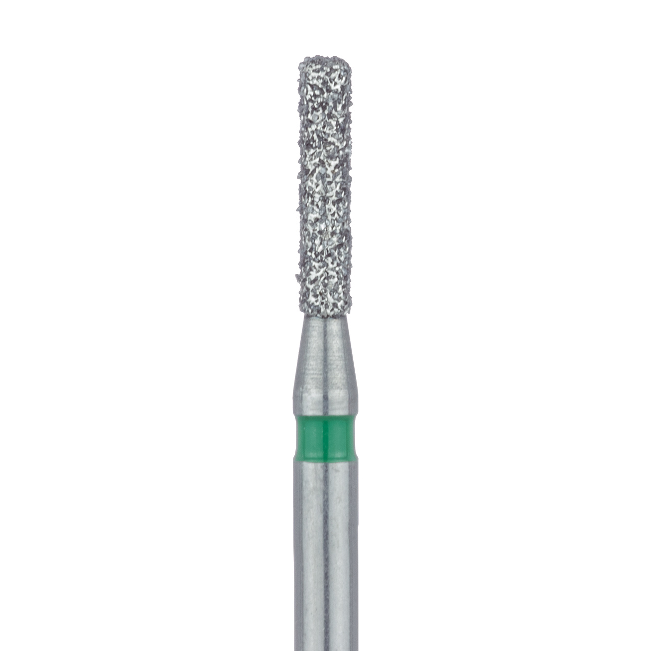 841G-014-FG Round Edge Long Cylinder Diamond Bur, 1.4mm Ø, Coarse, FG