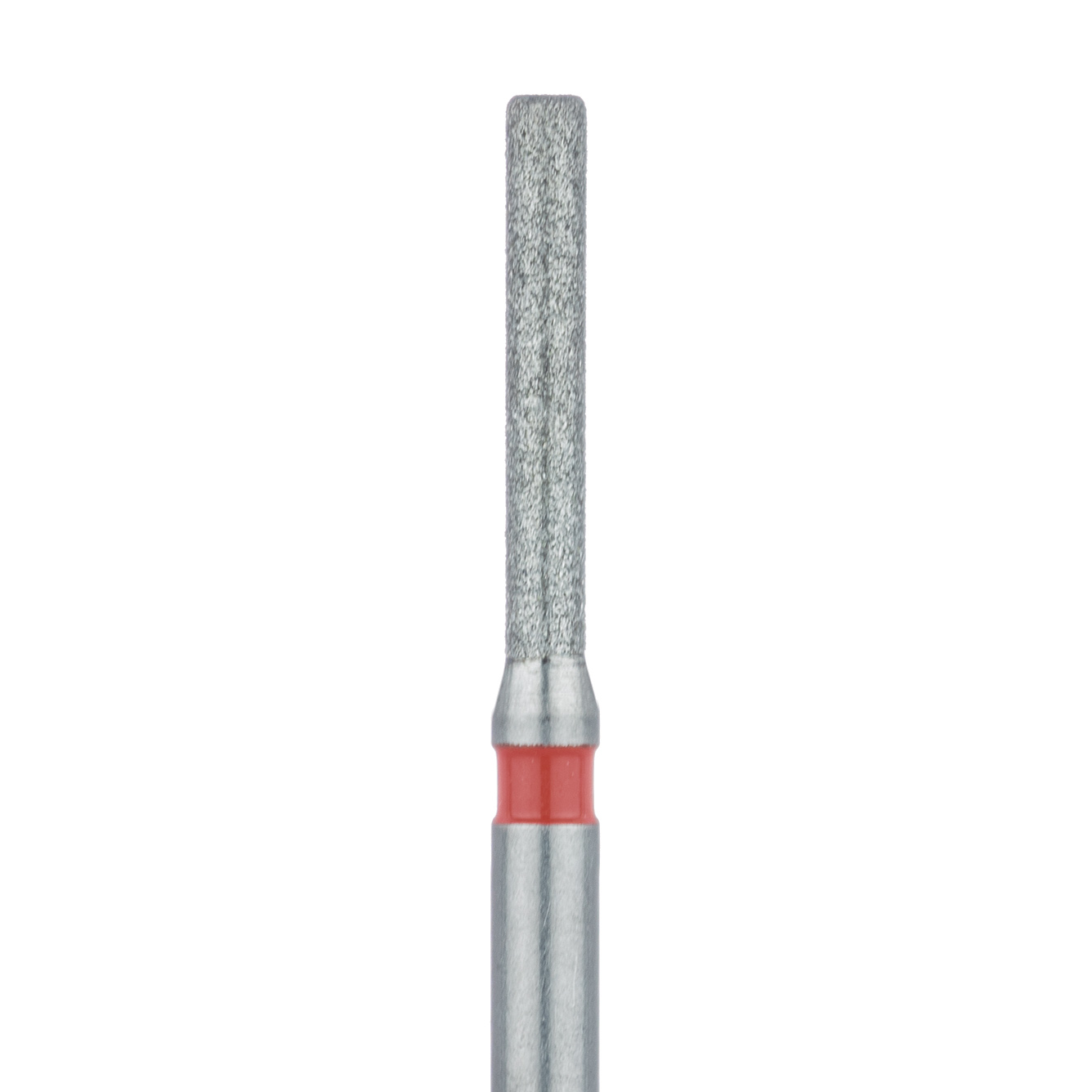 842F-012-FG Round Edge Extra Long Cylinder Diamond Bur, 1.2mm Ø, Fine, FG