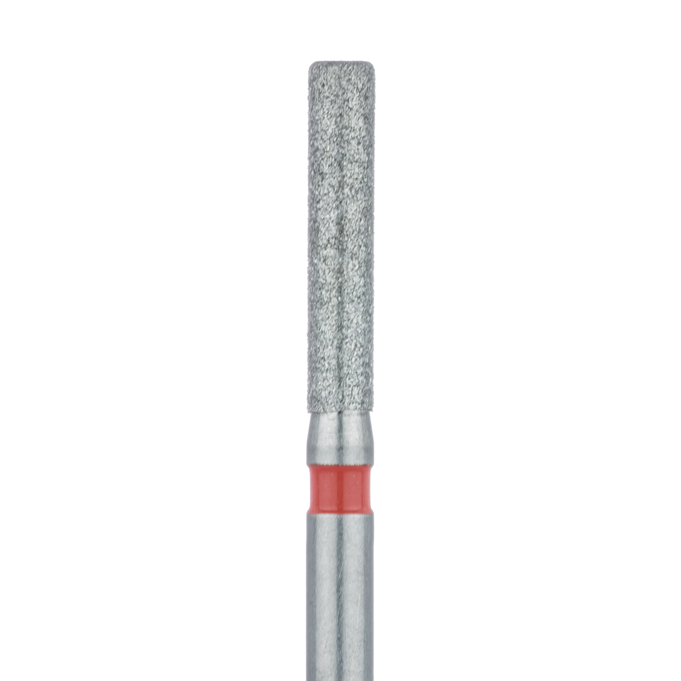 842F-016-FG Round Edge Extra Long Cylinder Diamond Bur, 1.6mm Ø, Fine, FG