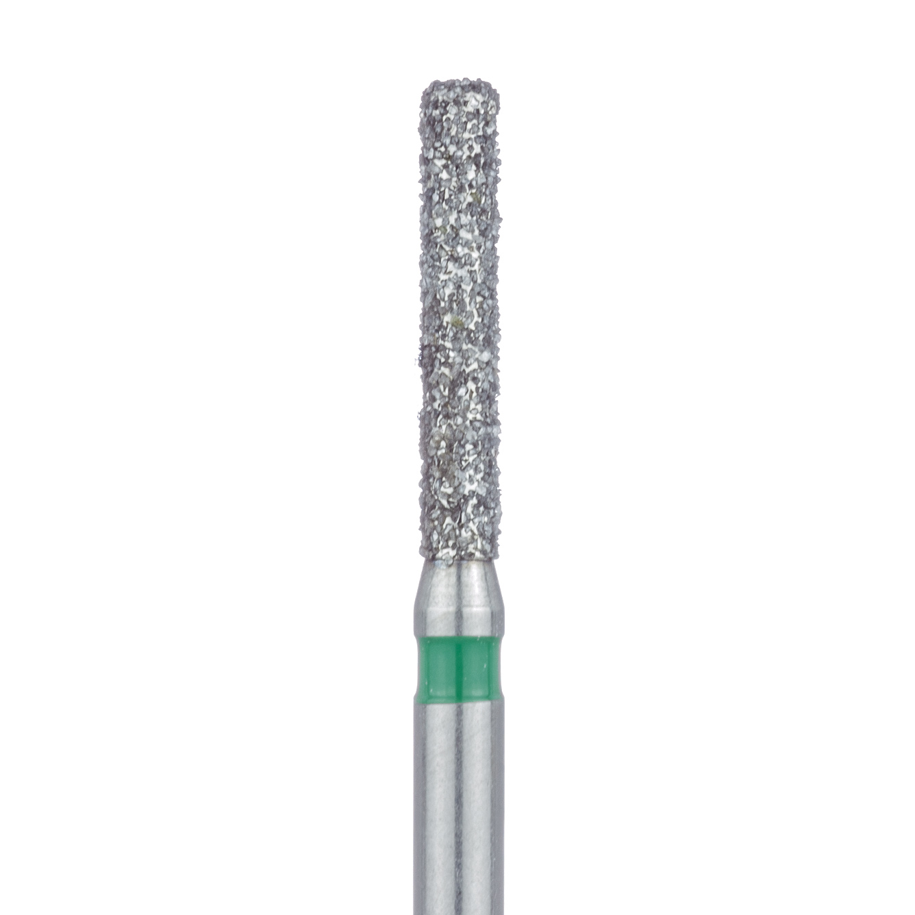 842G-014-FG Round Edge Extra Long Cylinder Diamond Bur, 1.4mm Ø, Coarse, FG