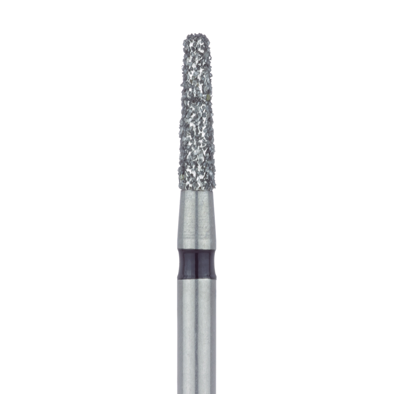 846RH-016-FG Tapered Round Edge Diamond Bur, 1.6mm Ø, Super Coarse, 0.9mm Tip Ø, FG