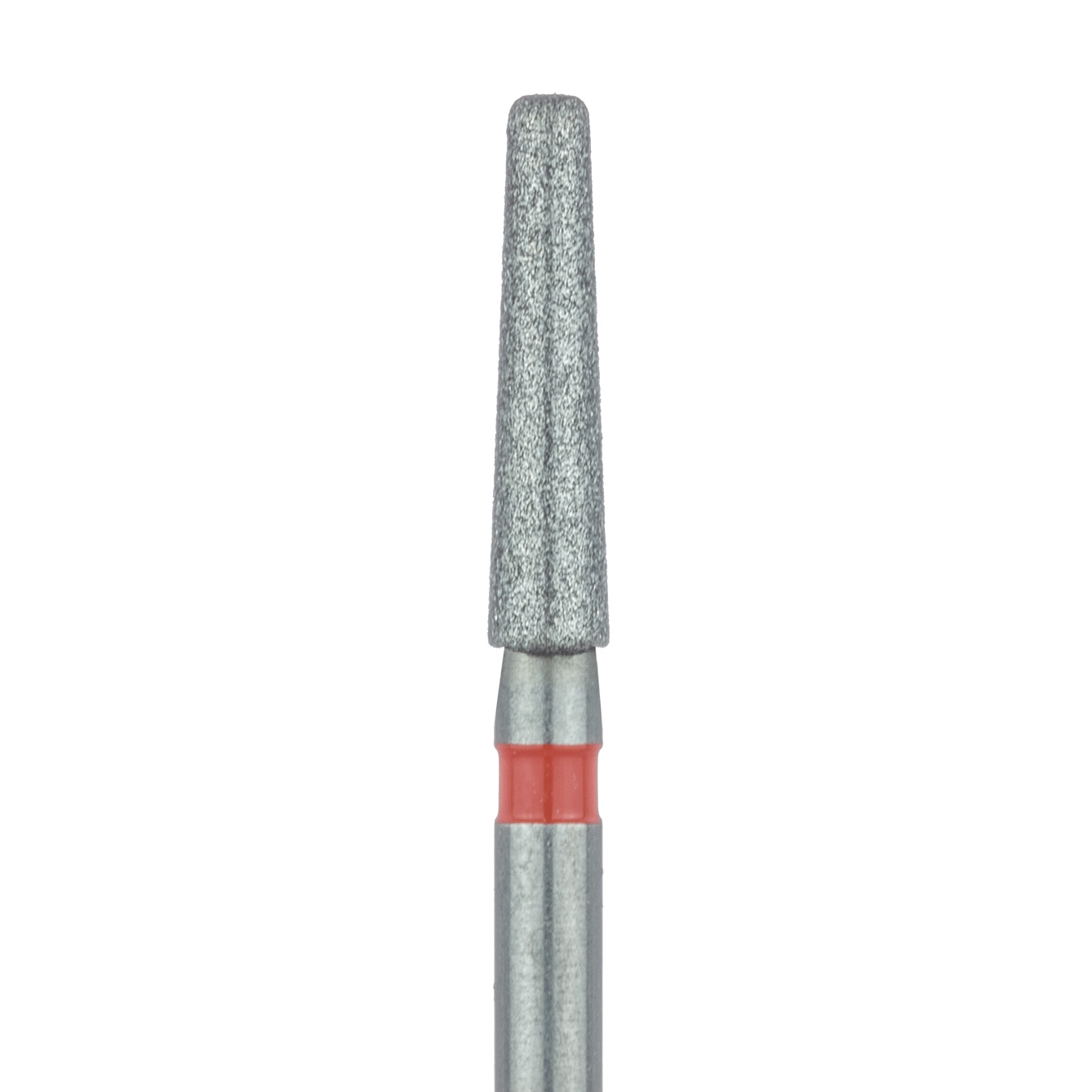 847RF-018-FG Long Tapered Round Edge Diamond Bur, 1.8mm Fine FG