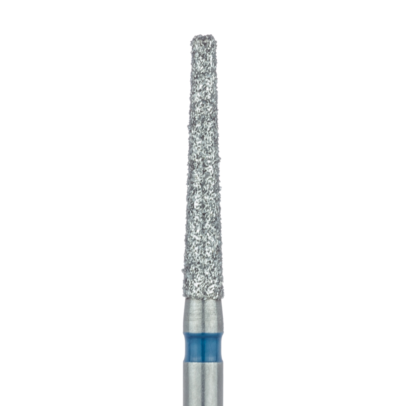 848R-016-FG Extra Long Tapered Round Edge Diamond Bur,1.6mm Ø, Medium, 0.9mm Tip Ø, FG