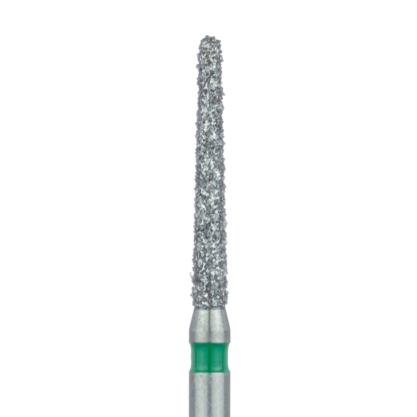 852G-014-FG Long Round End Taper Chamfer Diamond Bur, 1.2mm Ø, Coarse, FG
