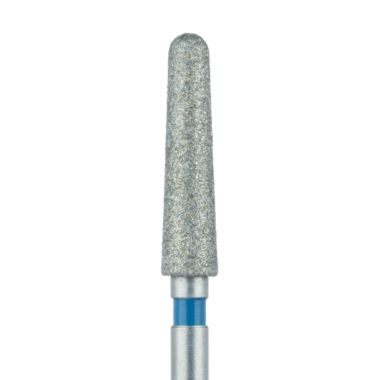 852Z4-024-FG Zirconia Diamond Bur, 2 Degree Tapered Round End, 2.4mm Ø, Medium, FG