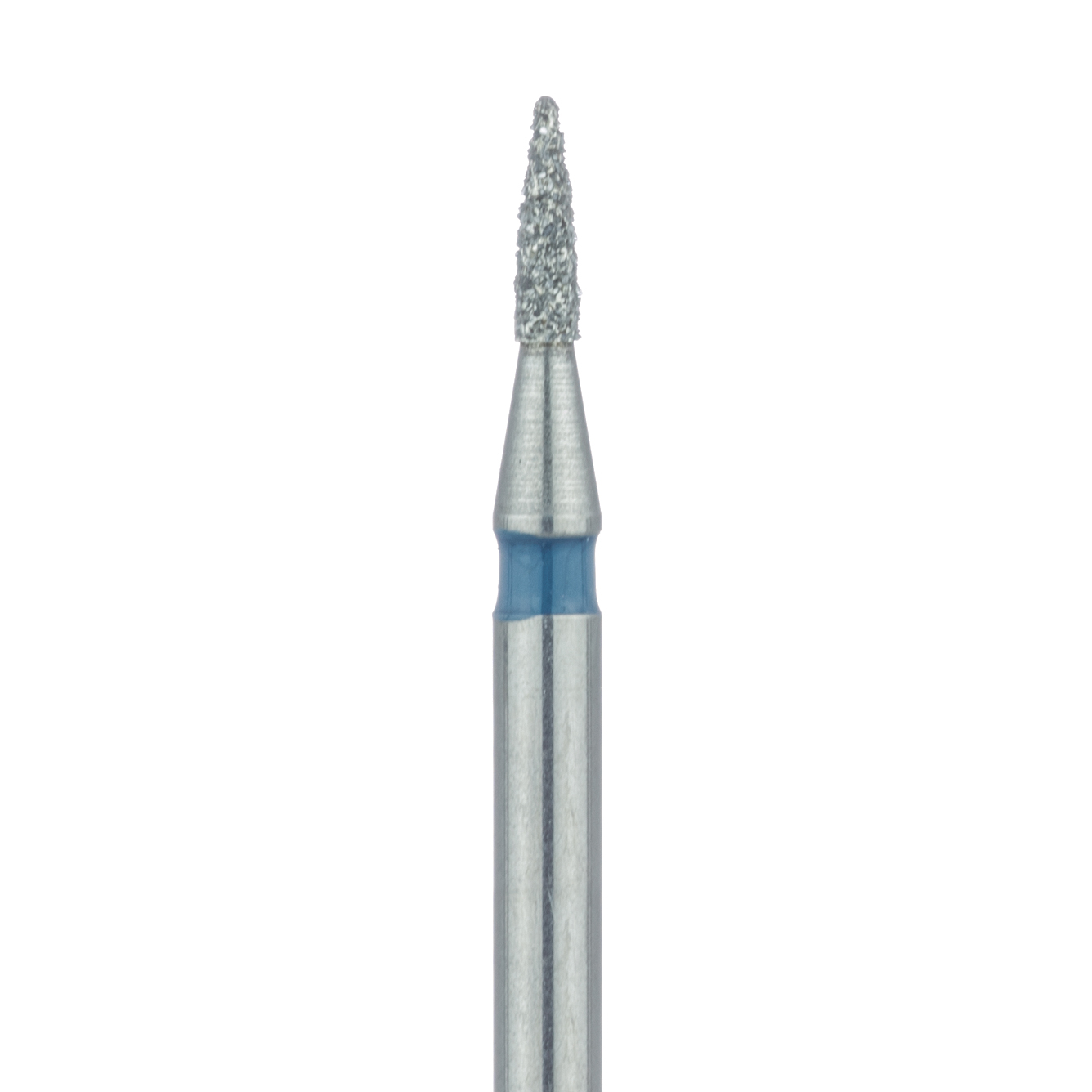 860-010-FG Short Flame Diamond Bur, 1mm Ø, Medium, FG