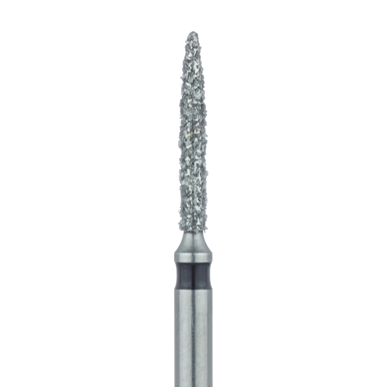 862H-012-FG Flame Diamond Bur, 1.2mm Ø, Super Coarse, FG