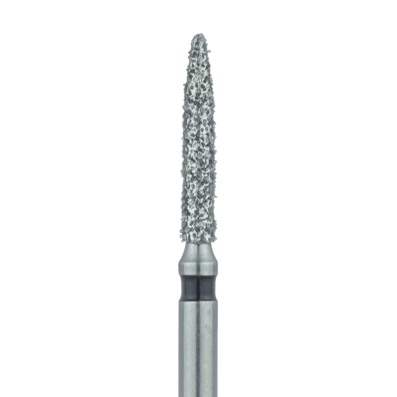 862H-014-FG Flame Diamond Bur, 1.4mm Ø, Super Coarse, FG