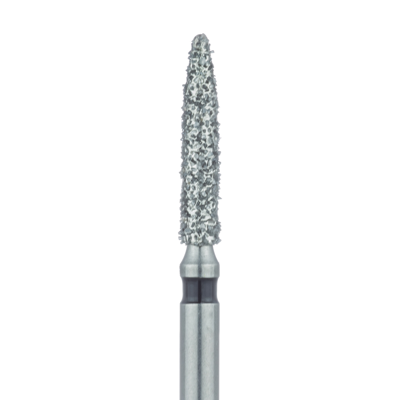 862H-016-FG Flame Diamond Bur, 1.6mm Ø, Super Coarse, FG