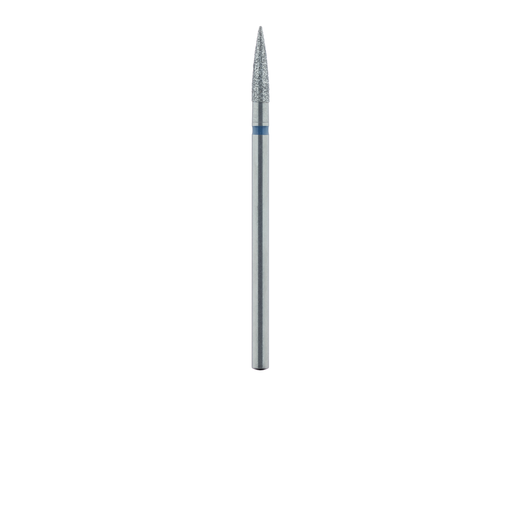 863-025-HP Long Flame Diamond Bur, 2.5mm Ø, Medium, HP