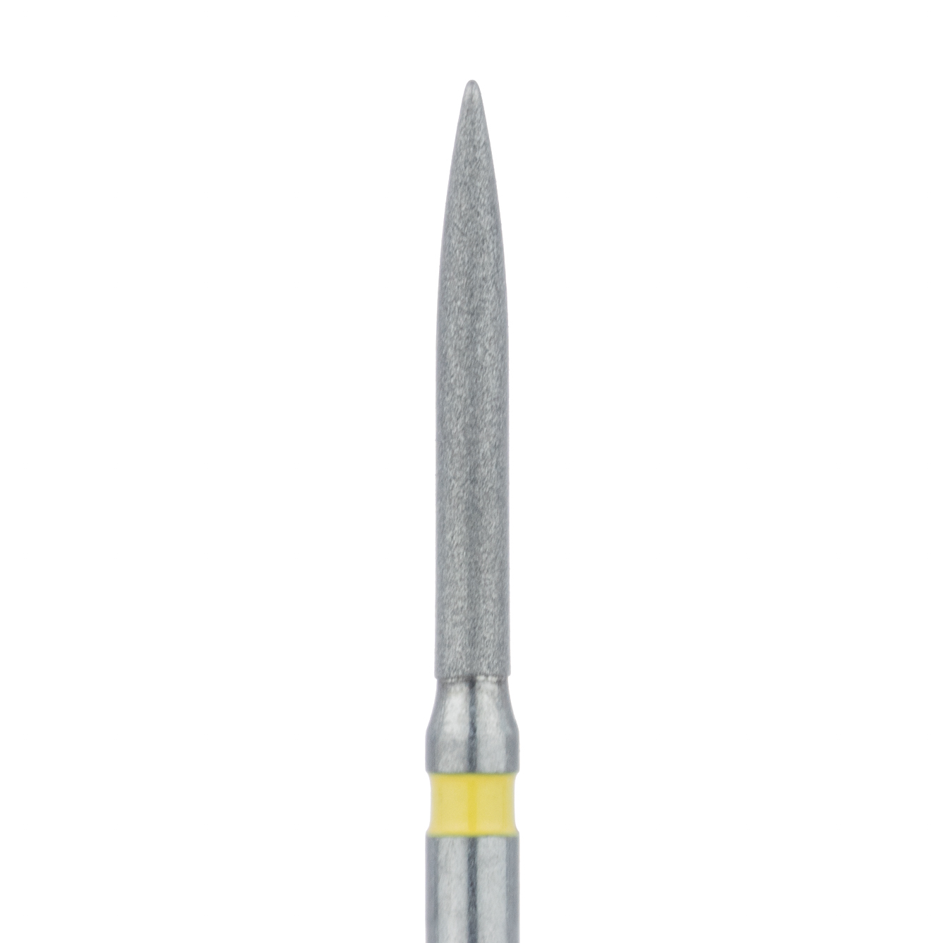 863C-012-FG Long Flame Diamond Bur, 1.2mm Ø, Extra Fine, FG