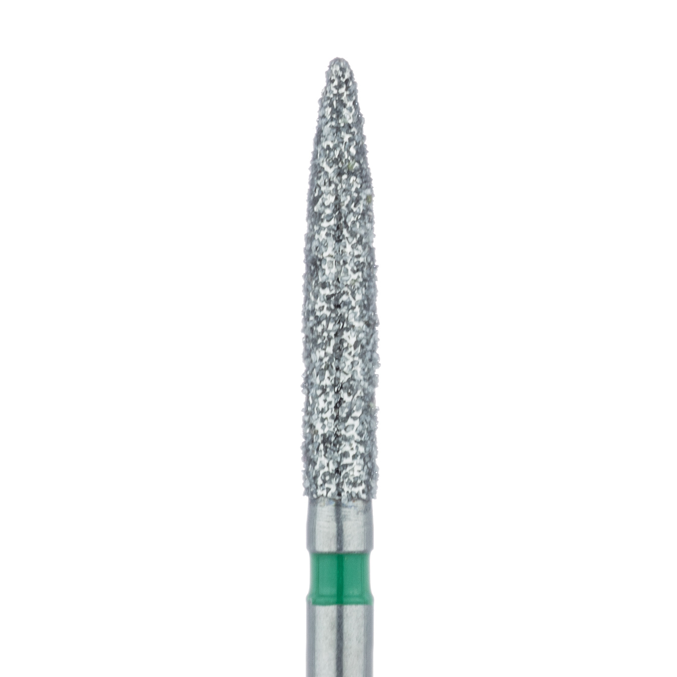 863G-018-FG Long Flame Diamond Bur, 1.8mm Ø, Coarse, FG