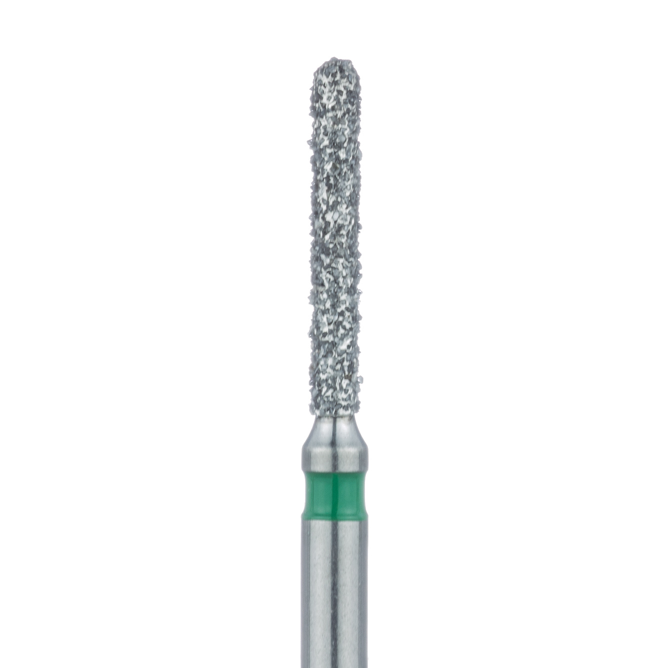 881G-012-FG Round End Cylinder Diamond Bur, 1.2mm Ø, Coarse, FG