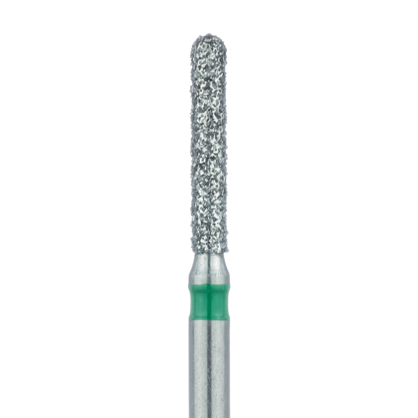 881G-014-FG Round End Cylinder Diamond Bur, 1.4mm Ø, Coarse, FG