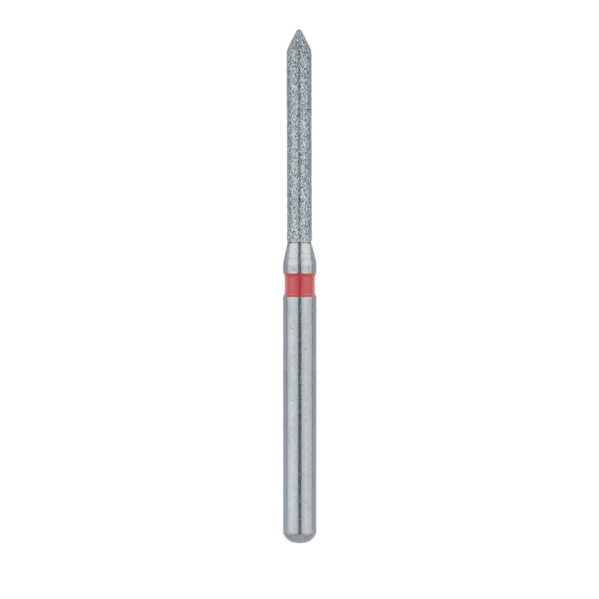 886F-012-FG Long Pointed Tip Cylinder Diamond Bur, 1.2mm Ø, Extra Fine, FG