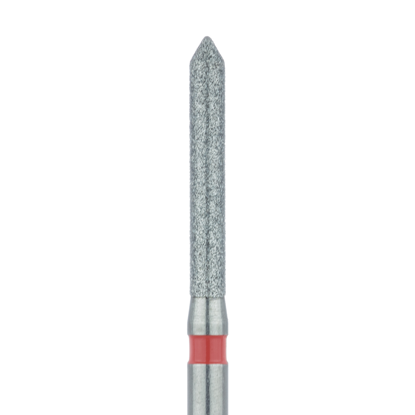 886F-014-FG Long Pointed Tip Cylinder Diamond Bur, 1.4mm Ø, Fine, FG