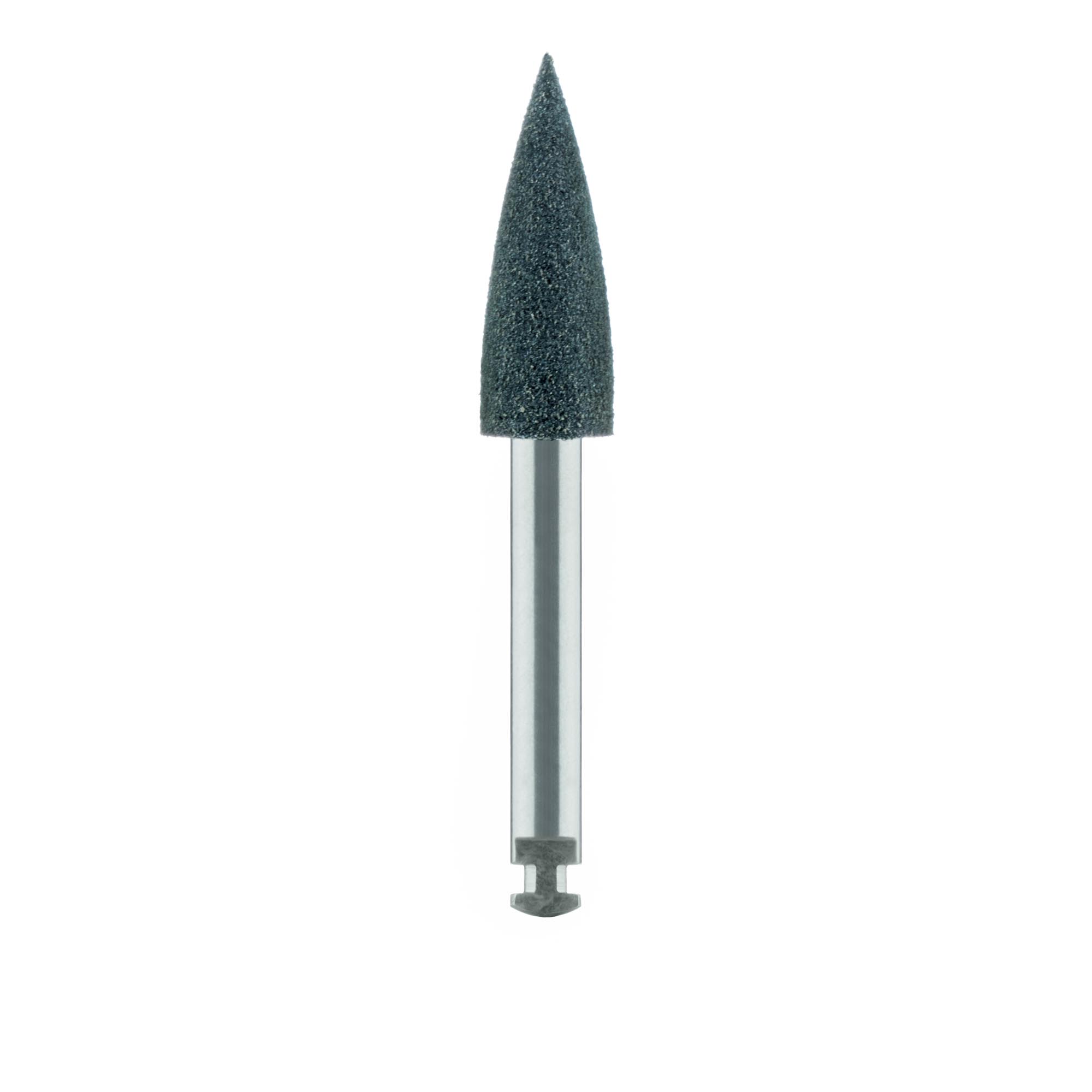 9502V-043-RA-BLK Polisher, Black, Long Point, 4.3mm Ø, Pre-Polishing (Coarse), RA