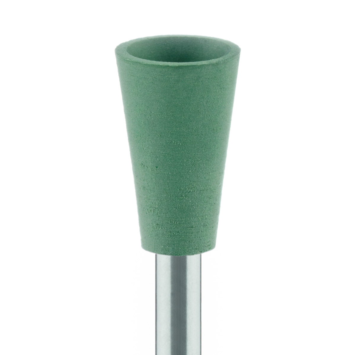 9504H-065-RA-GRN Polisher, Green, Cup, 6.5mm Ø, High Shine (Fine), RA