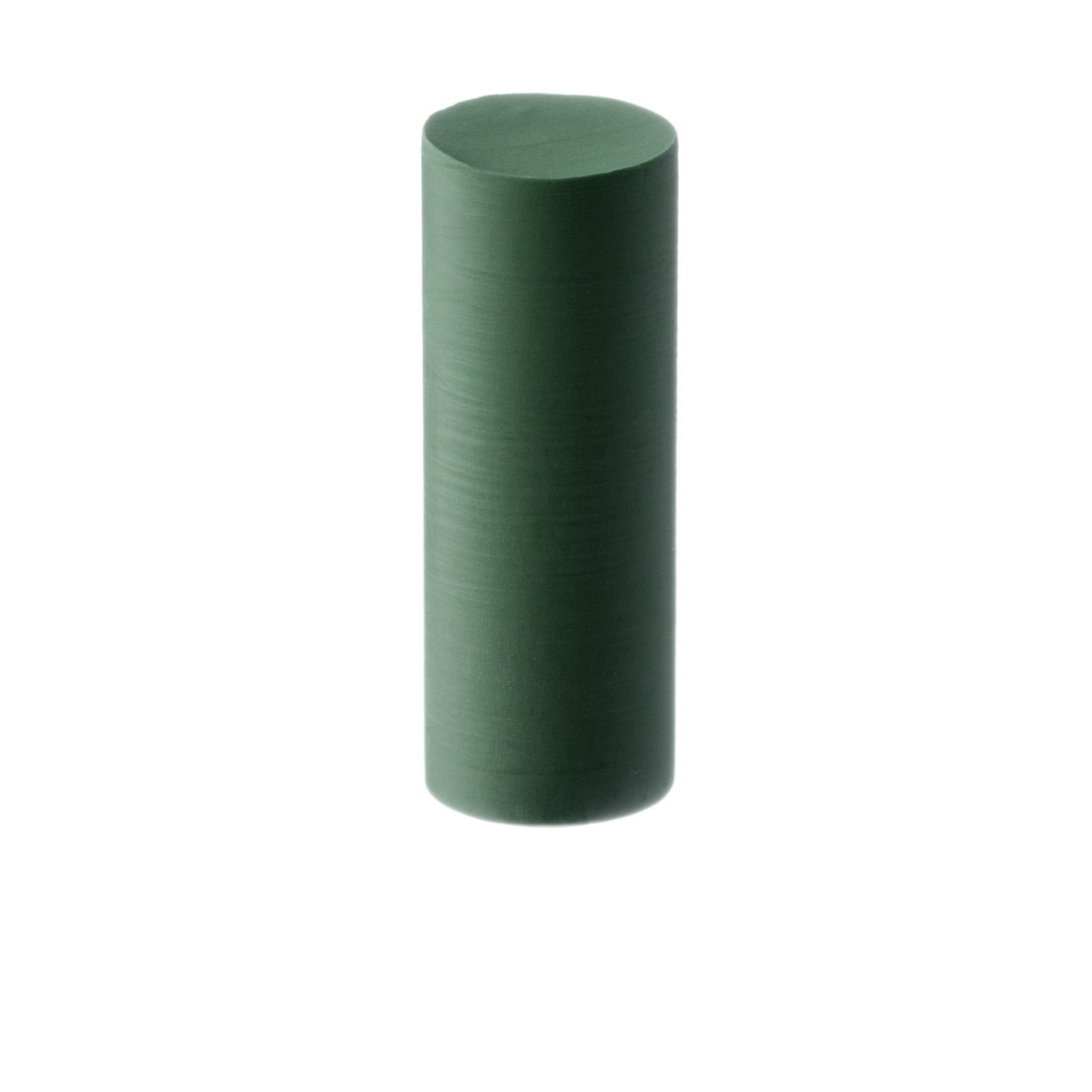 9514H-070-UNM-GRN Polisher, Green, Long Cylinder, 7mm Ø, High Shine (Fine), UNM