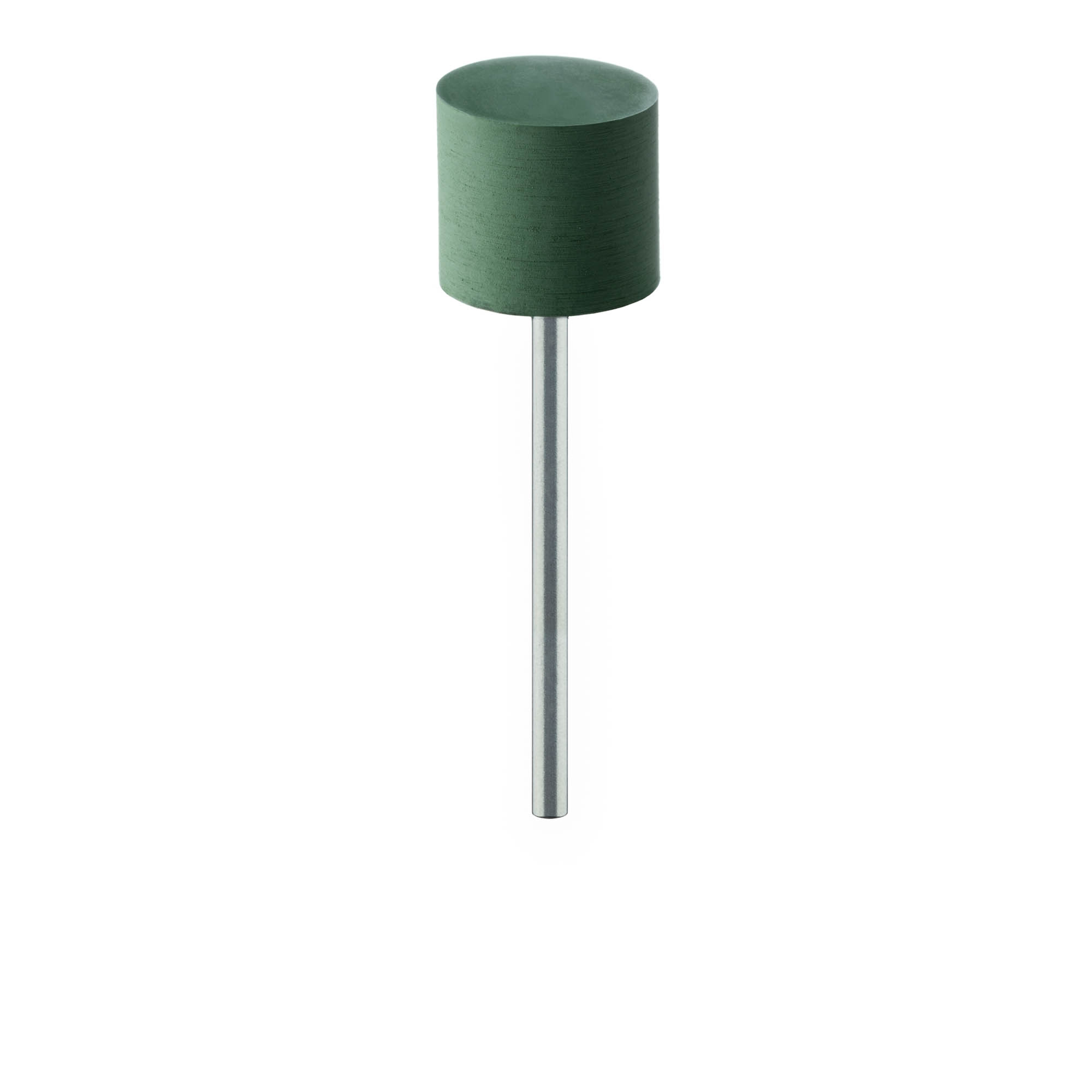 9518H-140-HP-GRN Polisher, Green, Cylinder, 14mm Ø, High Shine (Fine), HP