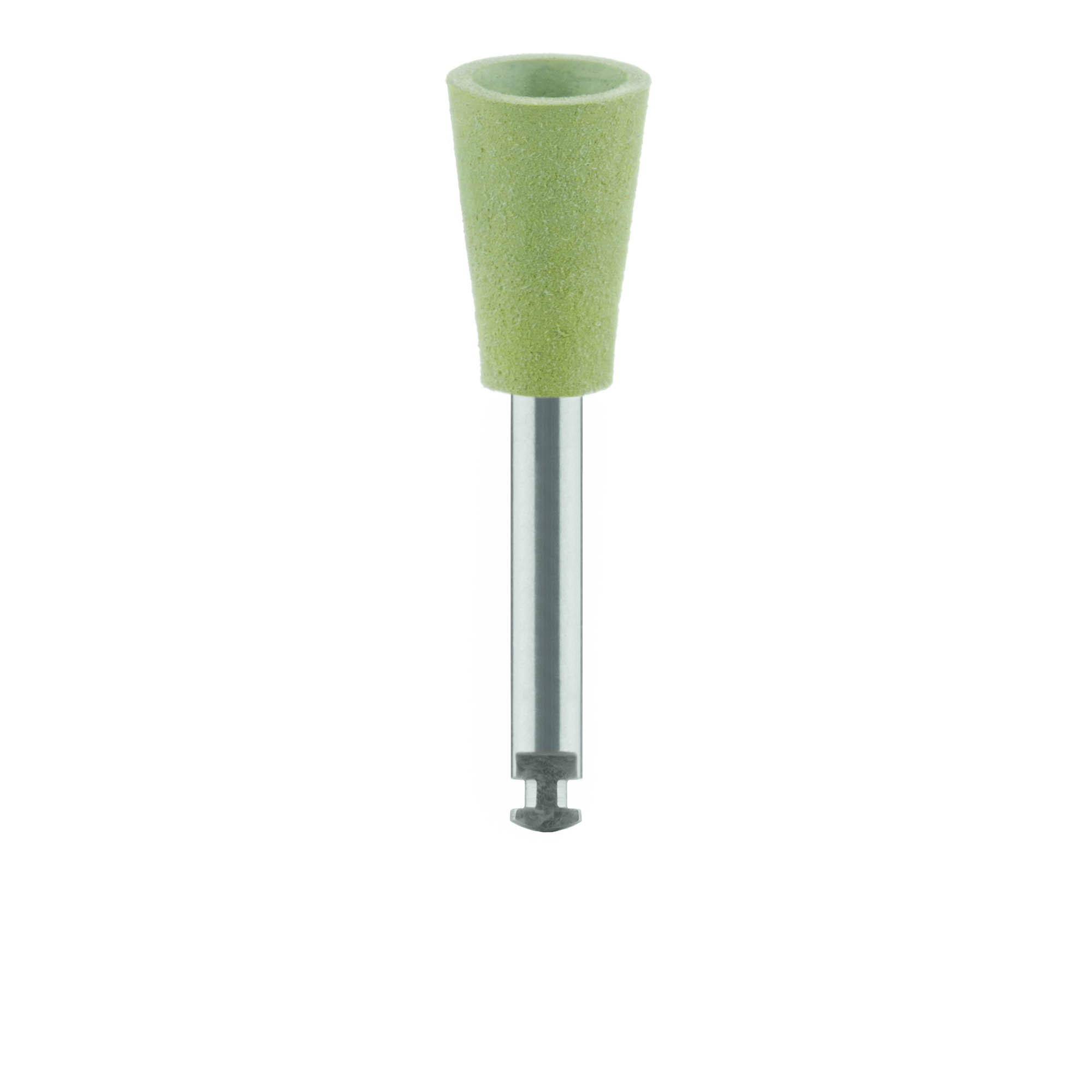 9528P-065-RA-LGRN Polisher, Light Green, Cup, Composite, 6.5mm Ø, Fine, RA