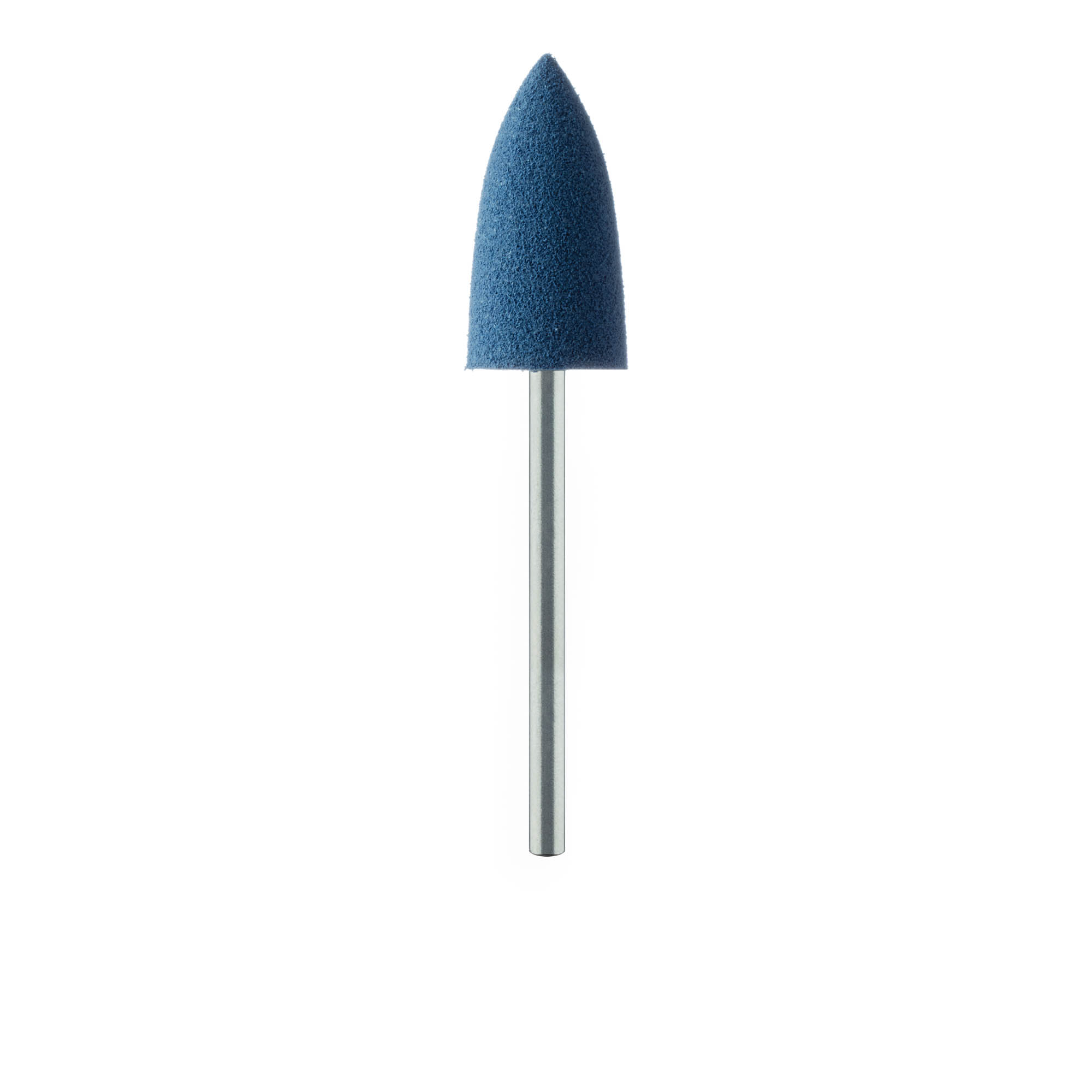 9579S-100-HP-BLUE Polisher, Silicone Polishers with Aluminum Oxide, Blue Point, Pre-Polishing, 10mm Ø, (Coarse), HP