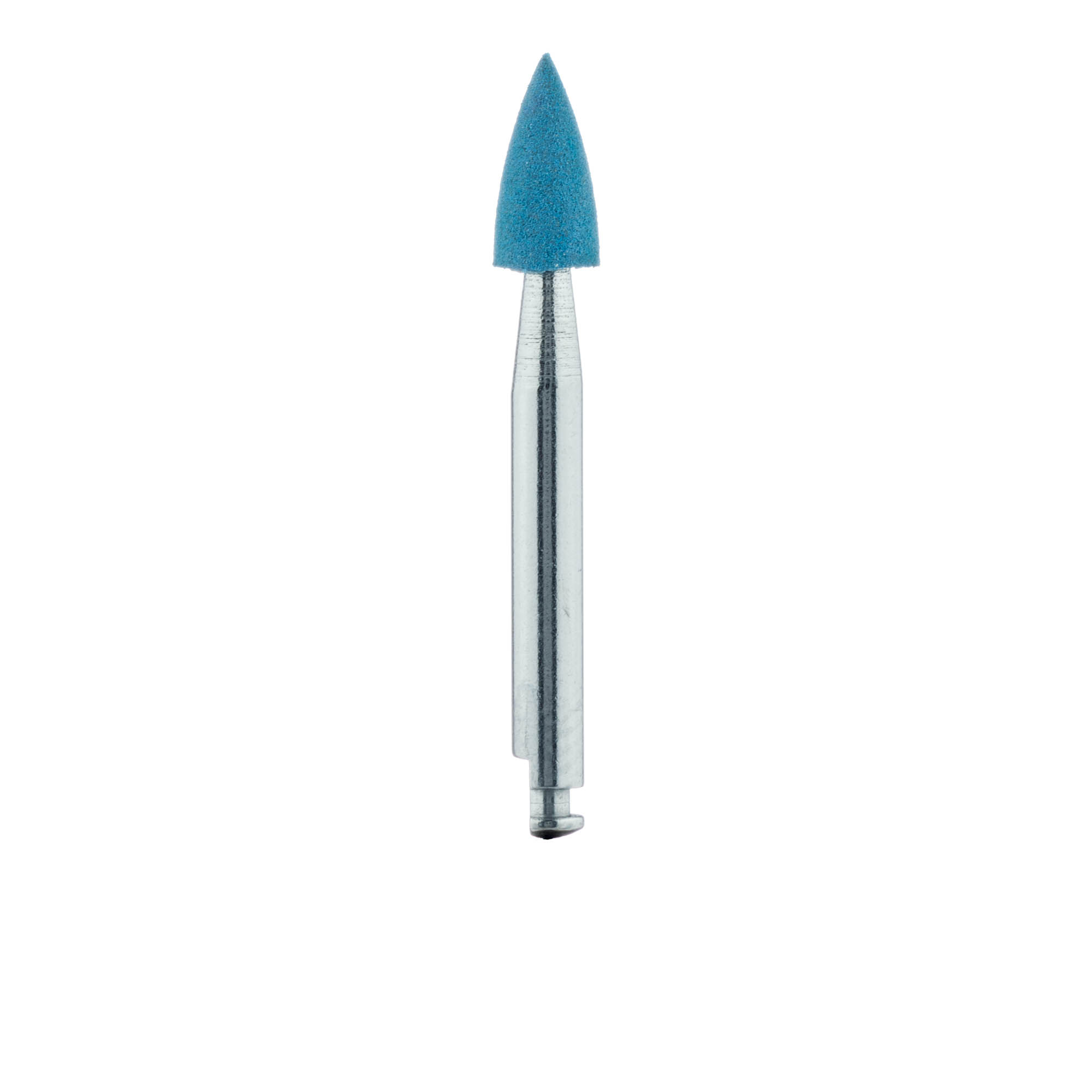 9741M-030-RA-BLU Polisher, Diamond Impregnated, For Porcelain, Blue, Point, 3mm Ø, Polishing (Medium), RA