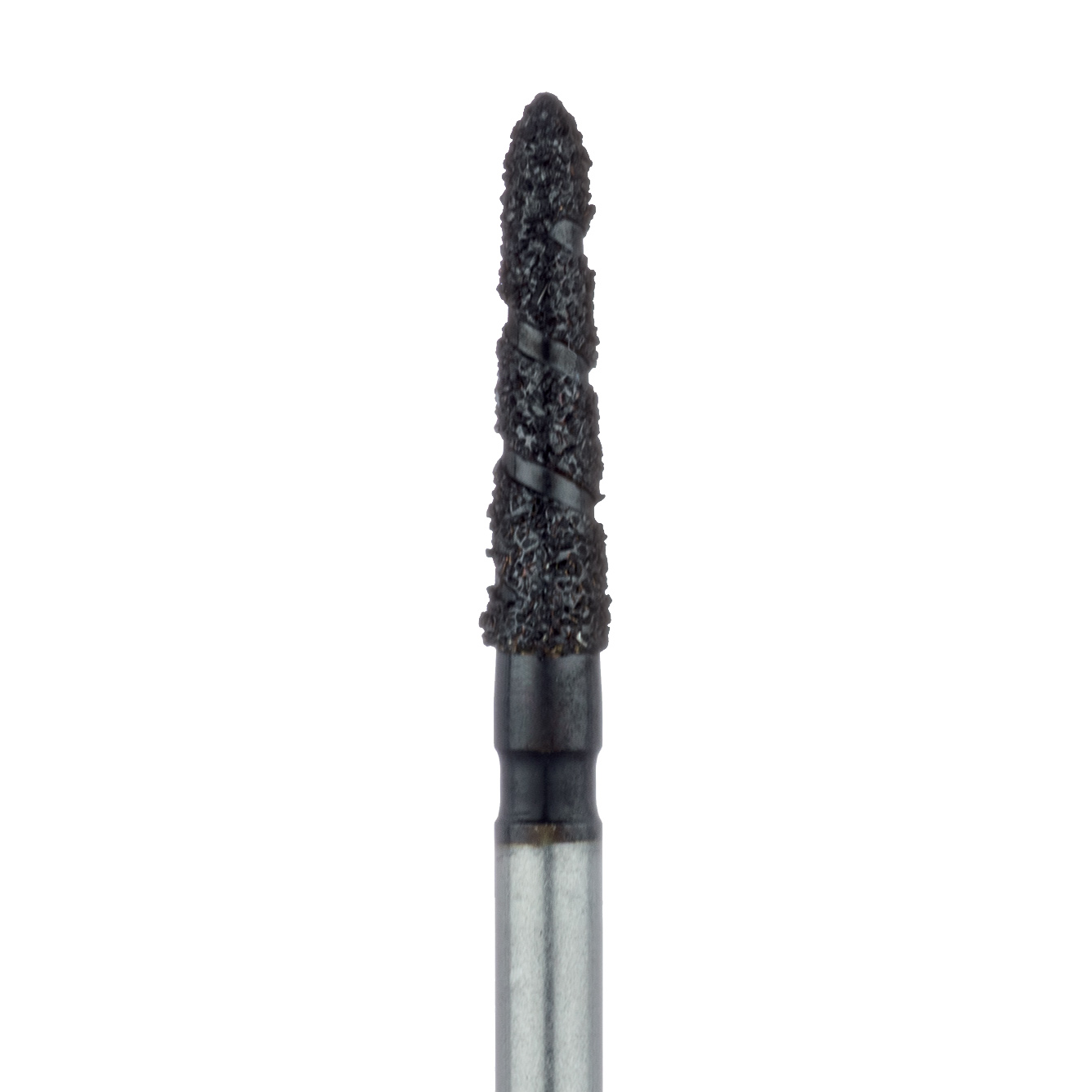 B878-018-FG Black Cobra Diamond Bur, Super Coarse Grit, Modified Chamfer, 1.8mm, FG