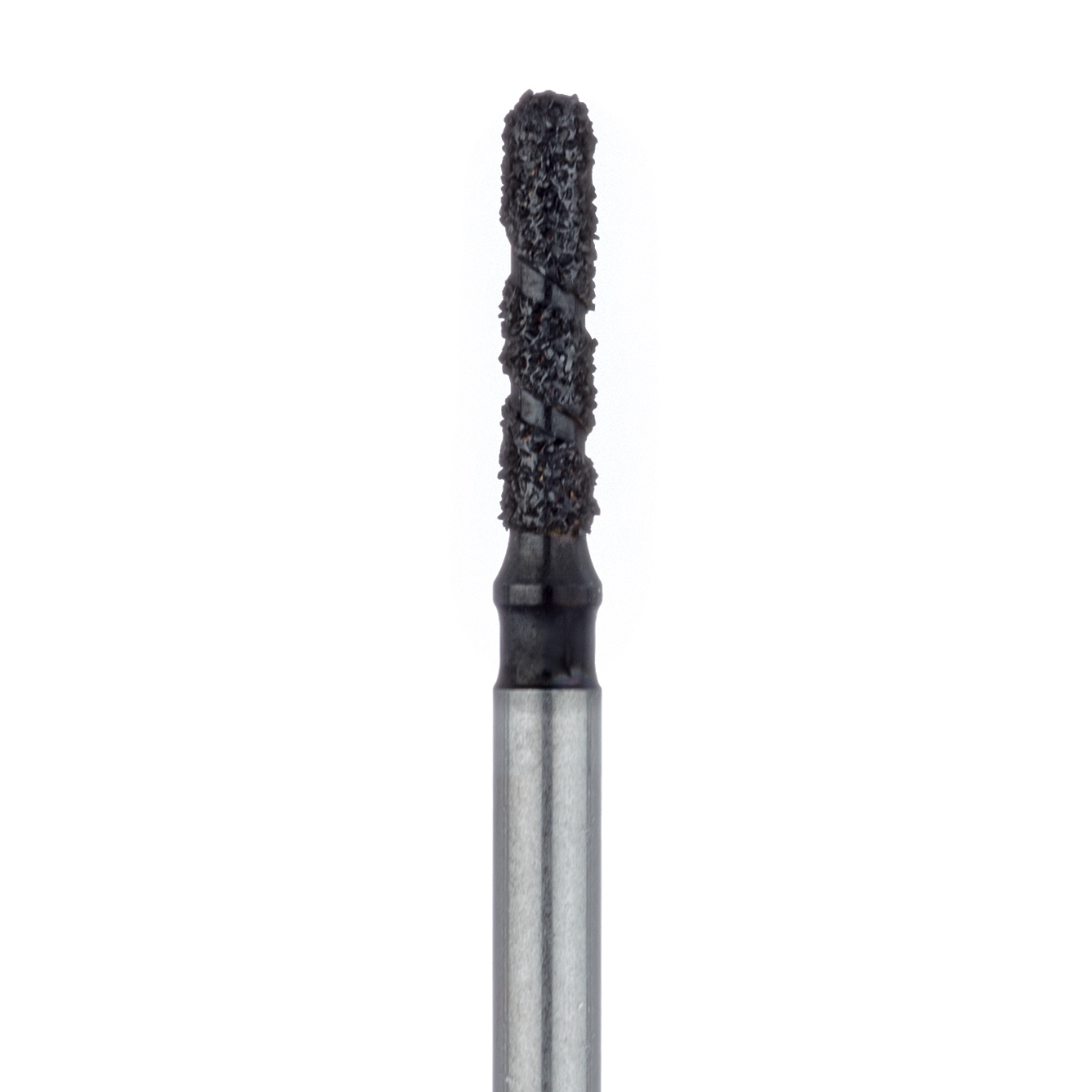 B880-014-FG Black Cobra Diamond Bur, Round End Cylinder, 1.4mm Ø, Super Coarse, FG