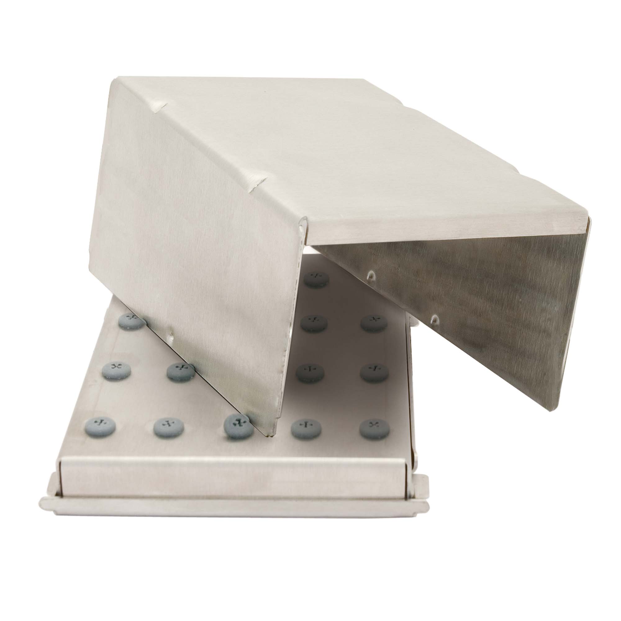 BS170 Bur Block, Stainless Steel with Grommets, 20 RA or 20FG or 20HP, Non-Corrosive, Sterilizable