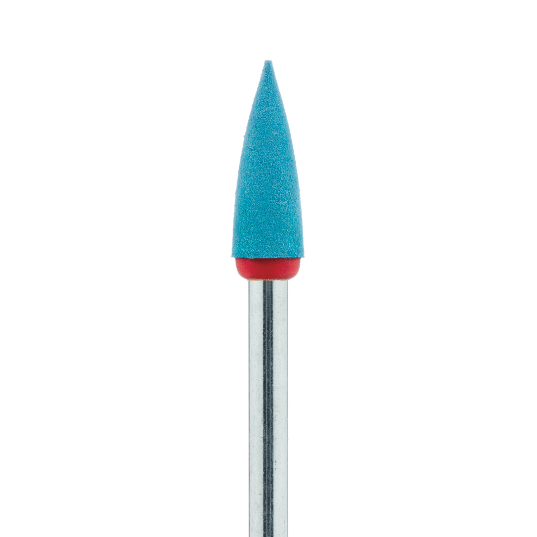 DCA04-040-HP-BL / O Polisher, Diamond Impregnated Polishing for Zirconia, Blue / Orange Point, 4mm Ø, Smoothing, HP