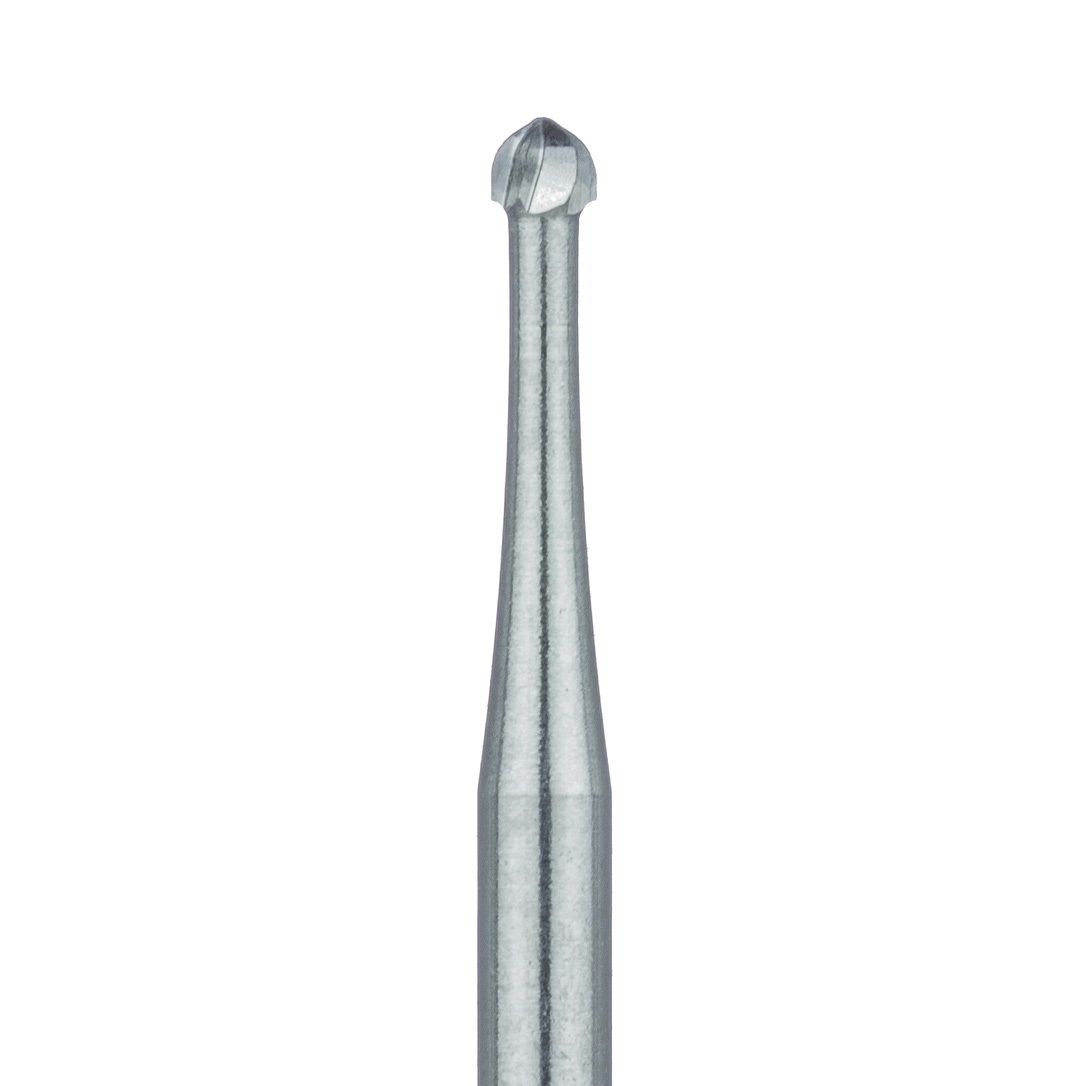 HM1-012-FG Round Operative Carbide Bur, US#3, 1.2mm FG