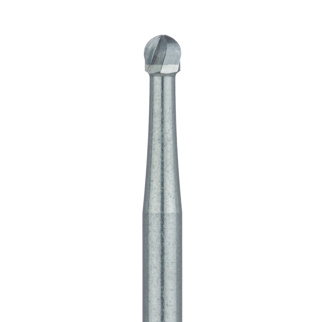 HM1-016-FG Operative Carbide Bur, Round, US#5, 1.6mm Ø, FG