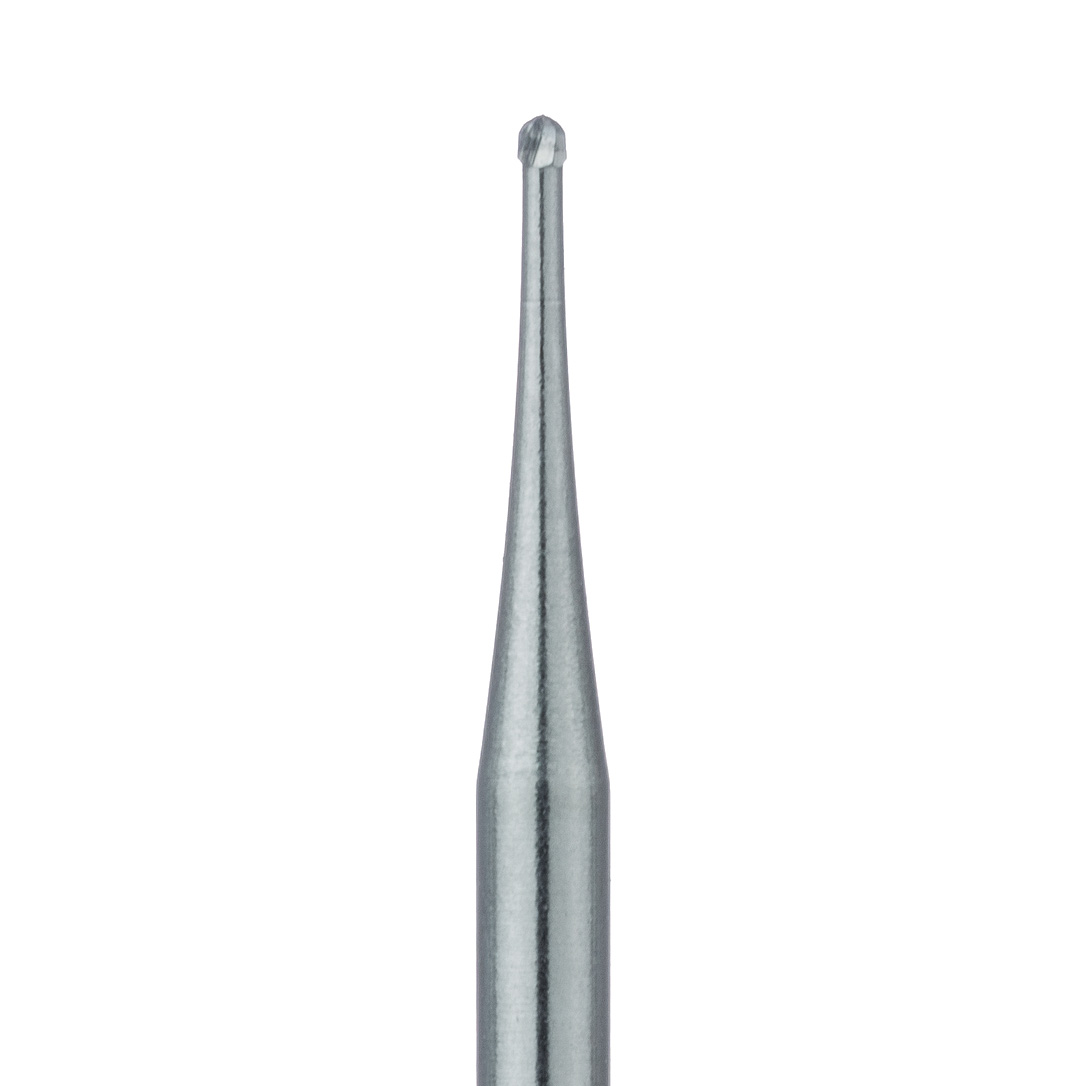 HM1-005-SU Round Operative Carbide Bur US#1 / 4, 0.5mm Ø, SU
