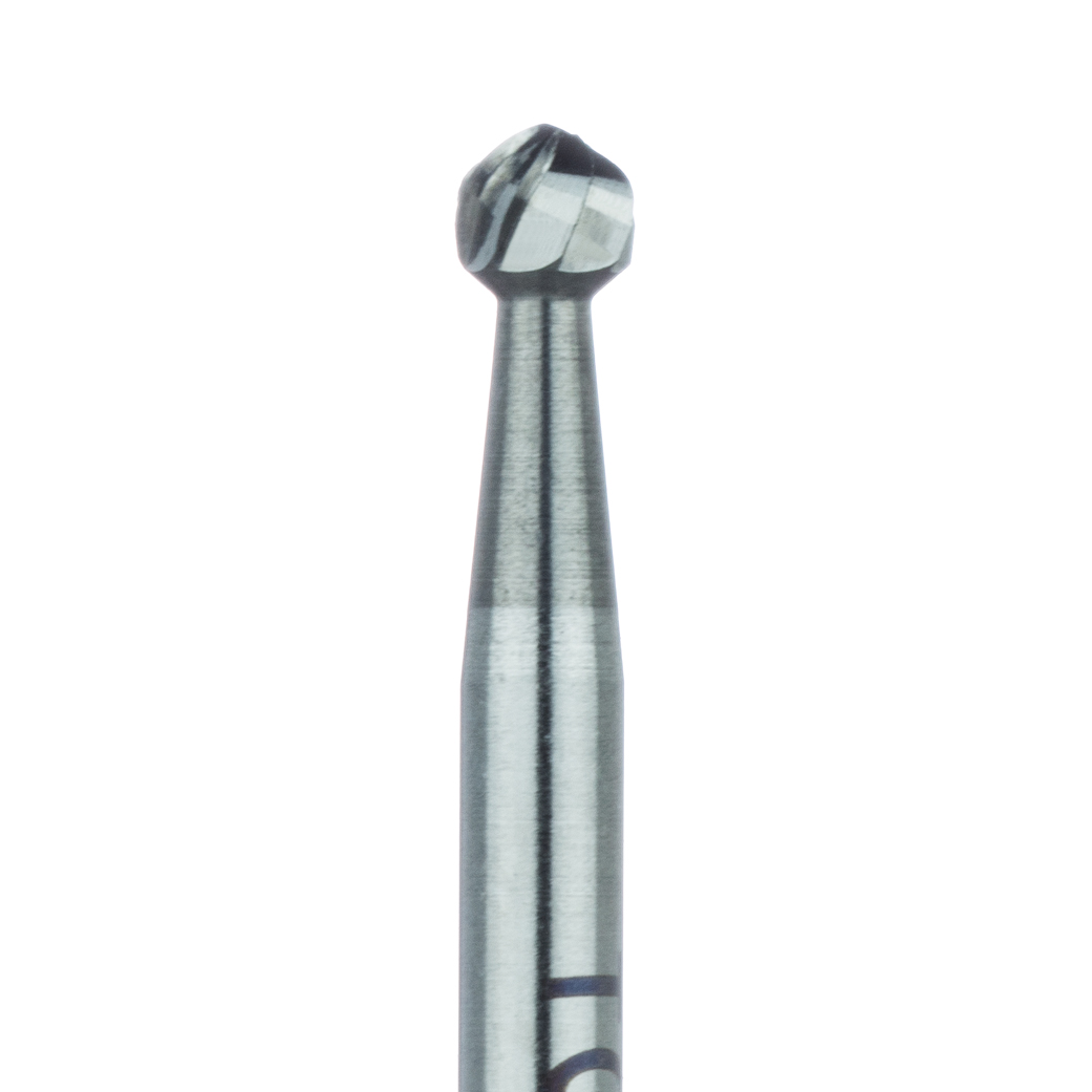 HM141F-027-RAL Surgical Round Carbide Bur, 2.7 mm Ø, Fine, RAL