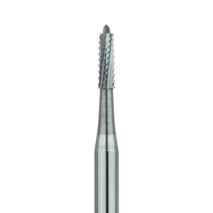 HM164-018-HP Surgical Lindemann Carbide Bur, Cross Cut, 1.8 mm Ø, HP