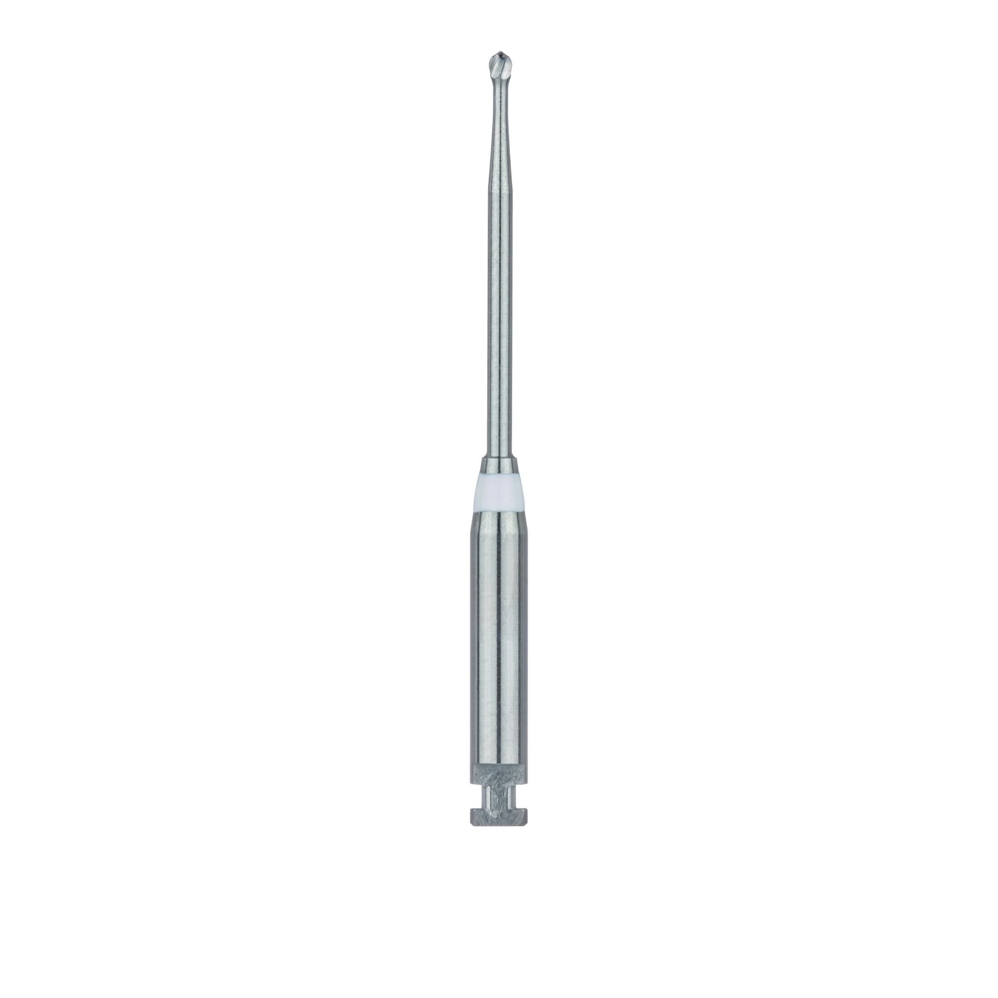HM191A-010-RAL Long Neck Endo Access Bur, Carbide Cutting Tip, Round, 1mm Ø, Length 31mm, RA